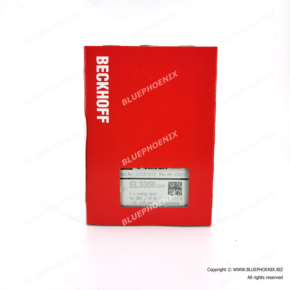 Beckhoff | EtherCAT Terminal, EL3356-0000/EL3356-0010/EL3356-0020/EL3356-0030/EL3356-0090